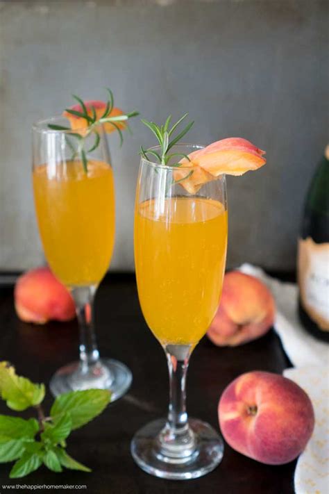 bellini-champagne-cocktail-easy-2-ingredient-peach image