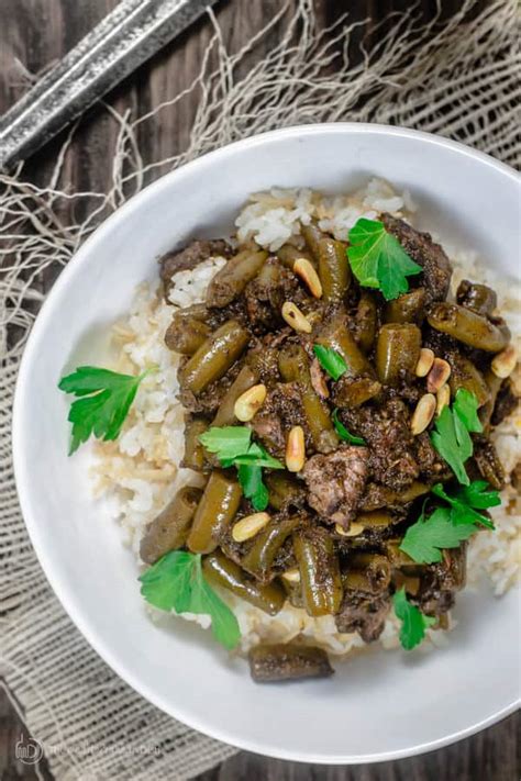 middle-eastern-beef-stew-recipe-with-green-beans image