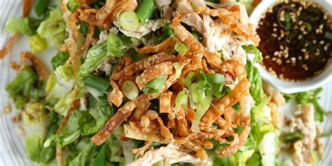 best-sesame-chicken-salad-recipe-delishcom image