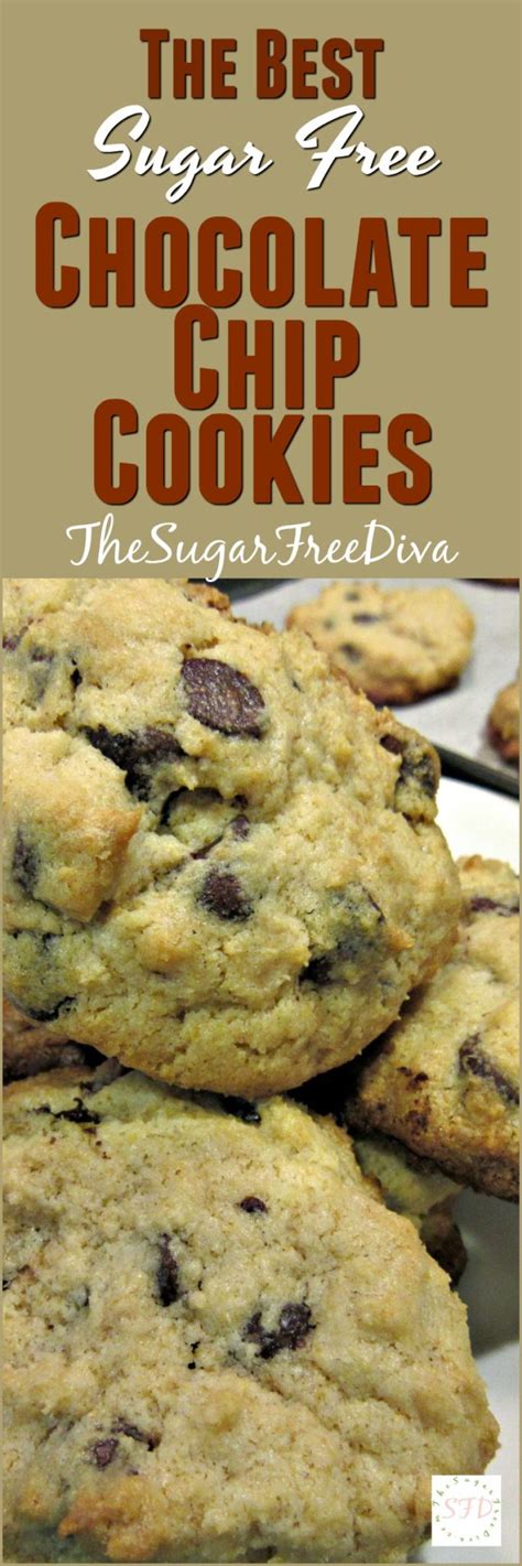 the-best-sugar-free-chocolate-chip-cookies image