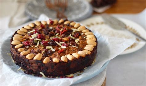 healthy-gluten-free-christmas-fruit-cake image