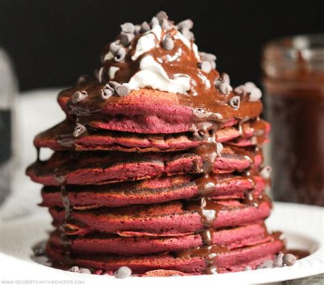 healthy-red-velvet-pancakes-high-protein-gluten-free image