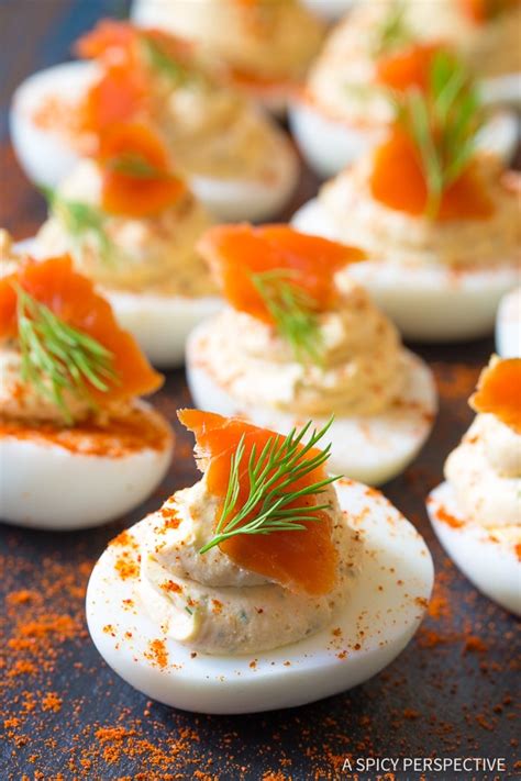 smoked-salmon-dip-deviled-eggs-video-a-spicy image