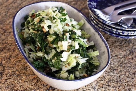 kale-and-cabbage-slaw-with-mustard-vinaigrette image
