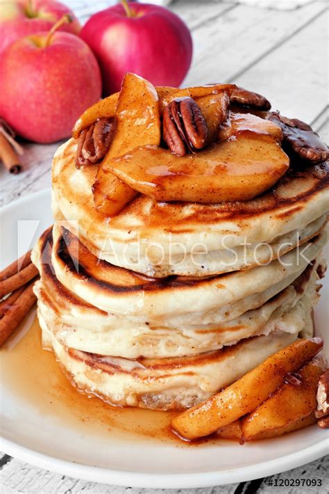 apple-pecan-pancakes-ilovepecans image