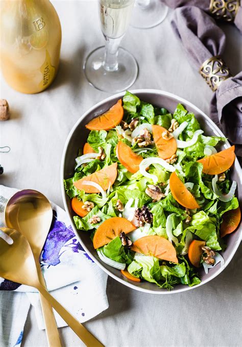 winter-romaine-salad-recipe-with-champagne image