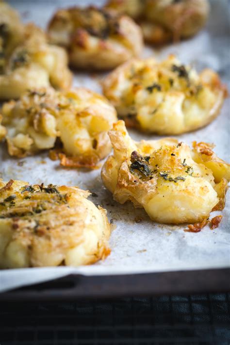 crispy-smashed-potatoes-with-garlic-my-goodness image