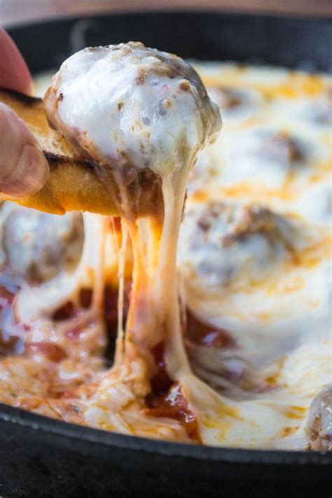 cheesy-skillet-meatballs-with-garlic-toast-the-view image