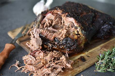 pulled-low-and-slow-smoked-lamb-shoulder-red-meat image