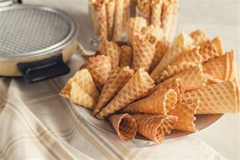 homemade-ice-cream-cone-recipe-make-crispy image