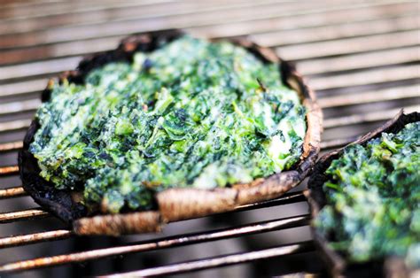 grilled-spinach-and-cheese-stuffed-portobello-mushrooms image