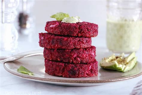 veggie-beet-patties-healthy-delicious-dels-cooking image