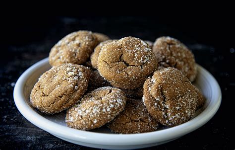 orange-spice-molasses-cookies-sweet-recipeas image