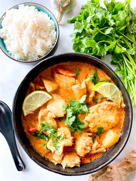 chicken-massaman-curry-easy-1-pot-meal-favorite image