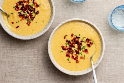 slow-cooker-creamy-corn-chowder-recipe-the-spruce image