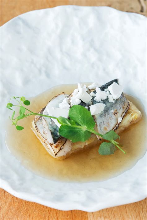 marinated-mackerel-recipe-with-leek-and-potato image