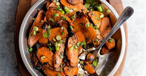 red-miso-glazed-carrots-recipe-popsugar-food image