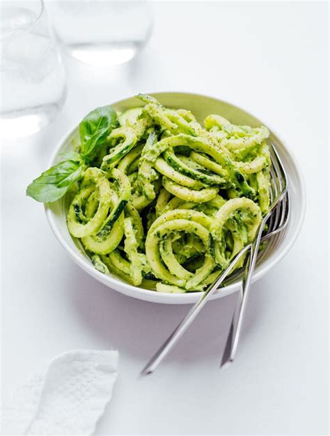 zucchini-pasta-with-creamy-avocado-pesto-live-eat-learn image