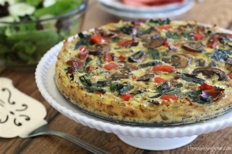 veggie-quiche-with-hash-brown-crust-the image