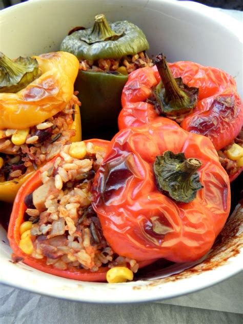 vegan-stuffed-peppers-cearas-kitchen image