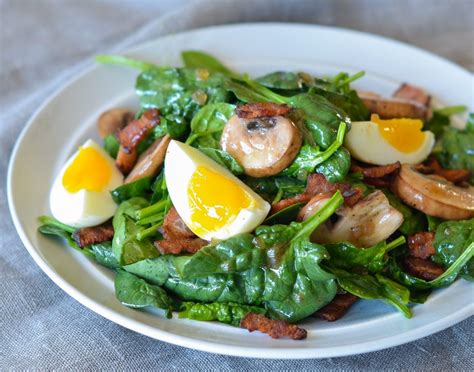 spinach-salad-with-warm-bacon-dressing-once-upon-a-chef image