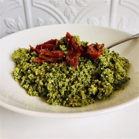 pesto-quinoa-a-sweet-alternative image