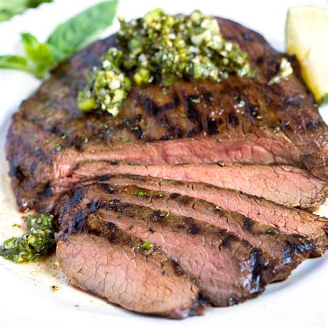 korean-grilled-flank-steak-with-asian-chimichurri image