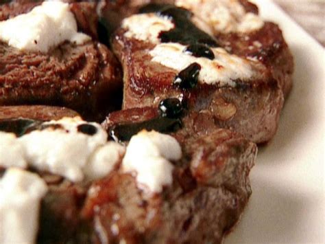 filet-mignon-with-balsamic-syrup-and-goat-cheese image