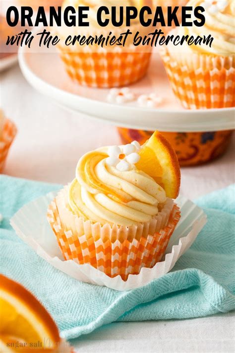 orange-cupcakes-and-creamy-orange-buttercream-sugar-salt image