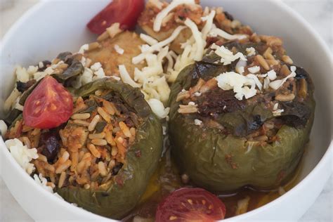 traditional-greek-recipe-for-stuffed-tomato-and-stuffed image