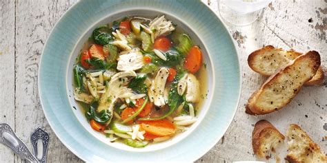 lemony-chicken-and-dill-soup-recipe-country-living image