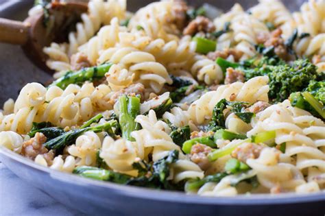 pasta-with-broccoli-rabe-and-sausage-garlic-gold image