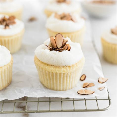 easy-burnt-almond-cupcakes-lively-table image