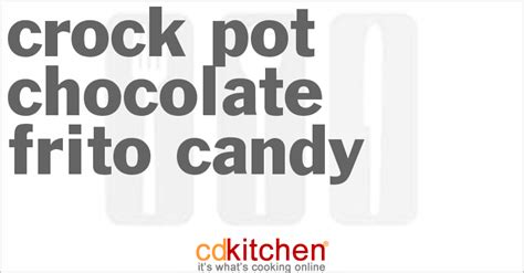 crock-pot-chocolate-frito-candy-recipe-cdkitchencom image