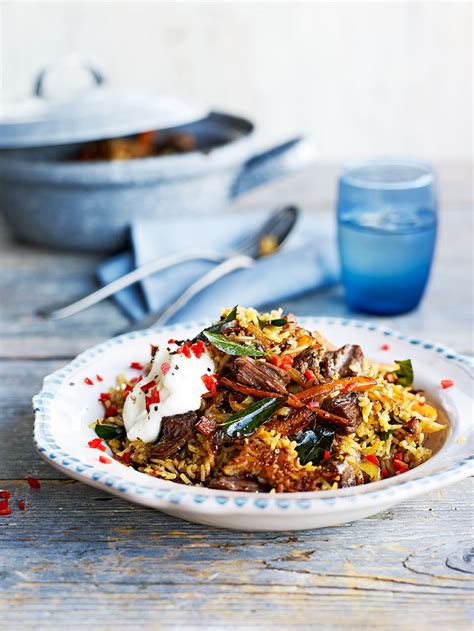 spiced-beef-rice-hot-pot-beef-recipes-jamie-oliver image