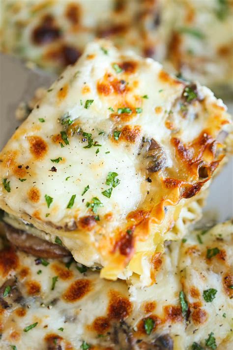 creamy-spinach-and-mushroom-lasagna-damn image
