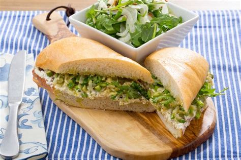 asparagus-ricotta-sandwich-with-arugula-almond image
