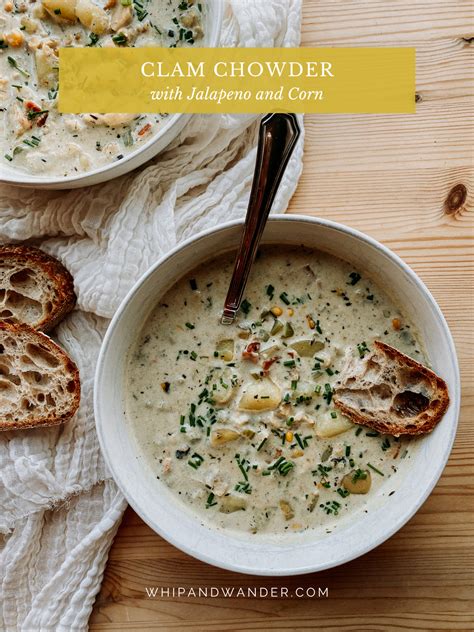 clam-chowder-with-jalapeno-and-corn-whip-wander image
