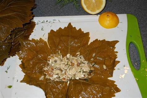 dolma-with-meat-stuffed-grape-leaves-the-good image