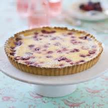raspberry-sour-cream-tart-chelsea-sugar image
