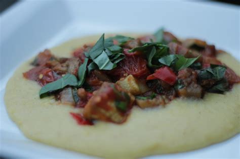 oven-roasted-ratatouille-wcreamy-polenta-healthy image
