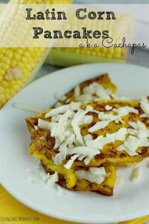latin-corn-pancakes-recipe-cachapas-living-sweet image