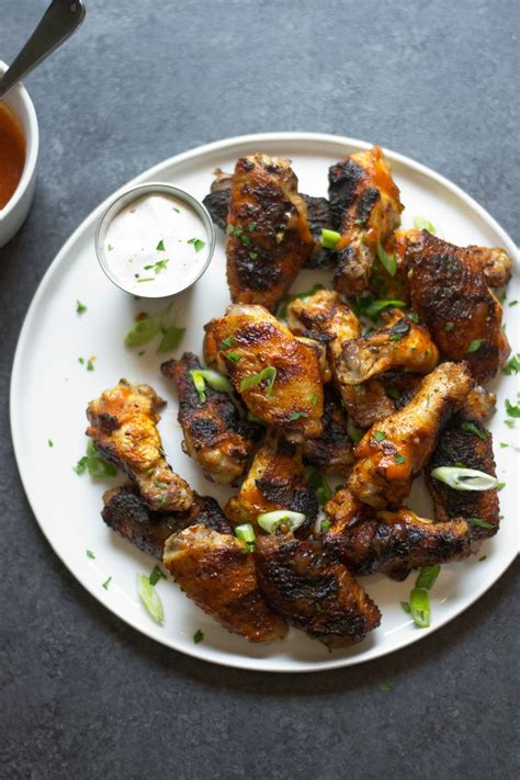 beer-brined-grilled-buffalo-chicken-wings-sarcastic image