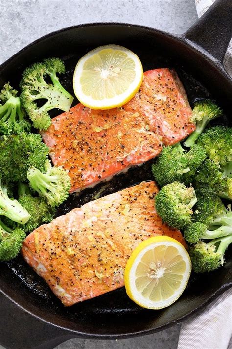 baked-lemon-pepper-salmon-fit-foodie-finds image