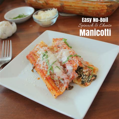 easy-no-boil-spinach-and-cheese-manicotti-kitchen image