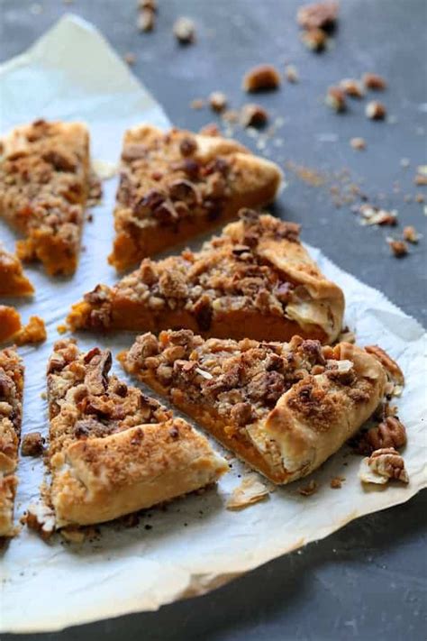sweet-potato-galette-recipe-with-pecan-streusel-topping image