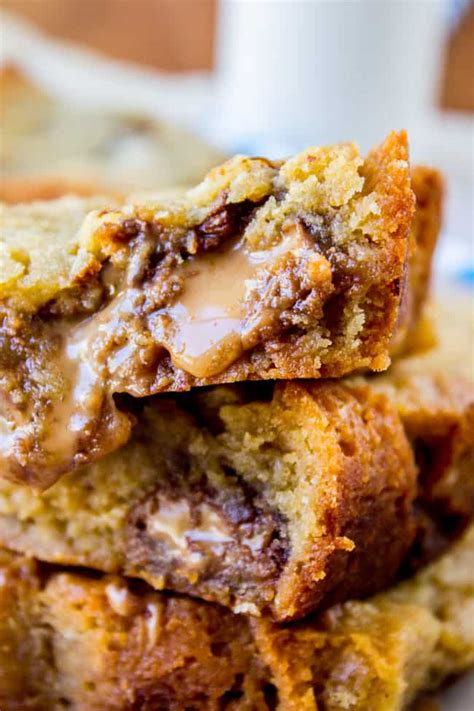 caramely-almond-butter-bars-the-food-charlatan image