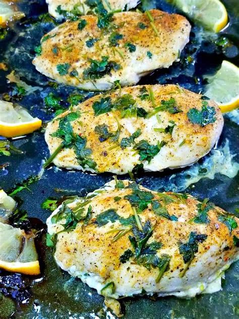 baked-lemon-chicken-breasts-canadian-cooking image