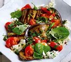 grilled-aubergine-and-tomato-salad-tesco-real-food image