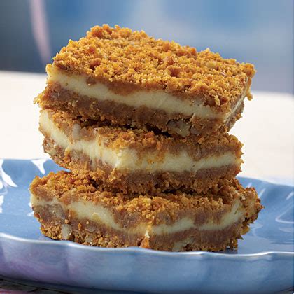 butterscotch-cheesecake-bars-recipe-myrecipes image
